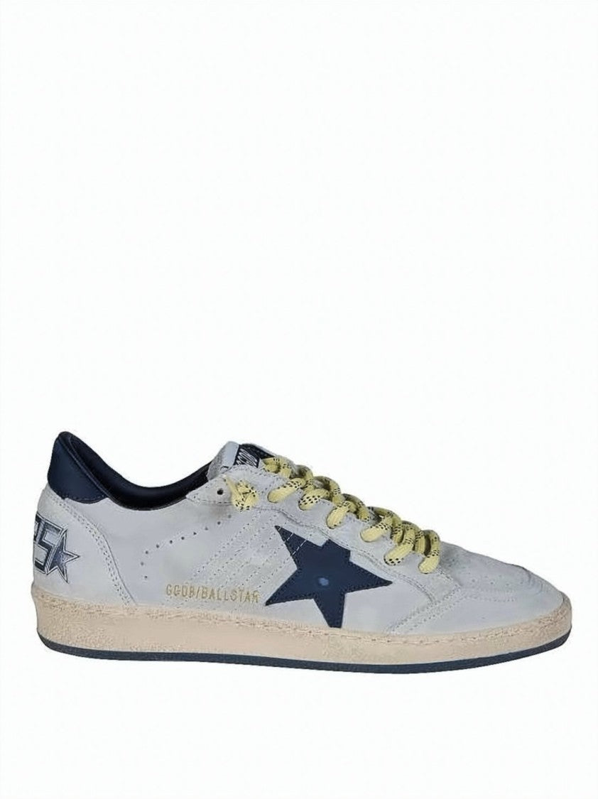 Golden Goose Low-Top Suede Sneakers With Distressed Finish