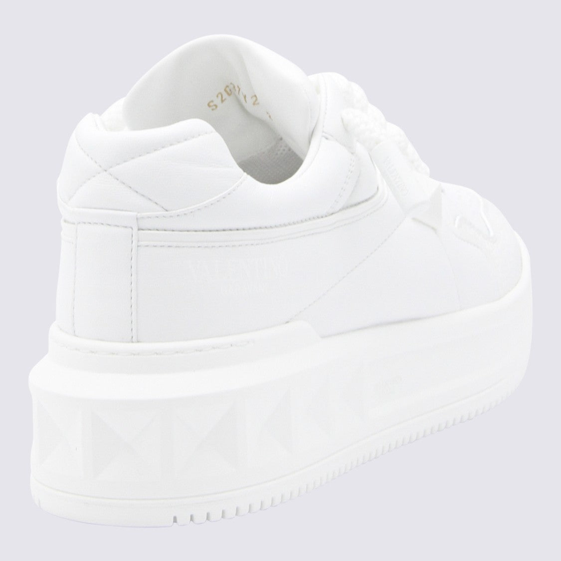 Valentino Garavani Chunky Platform Sneakers With Geometric Pattern