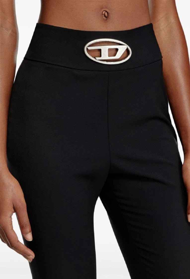 Diesel Flared High-Waist Trousers