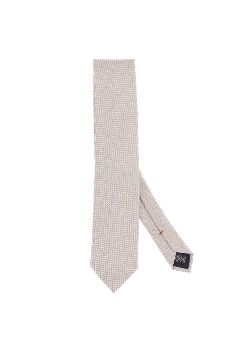 Zegna Pure Silk Textured Knit Tie