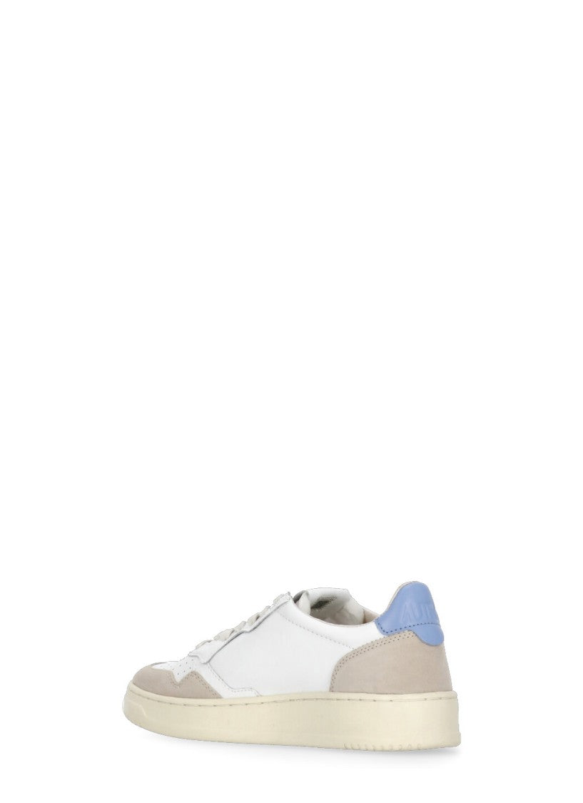 Autry White Leather Sneakers