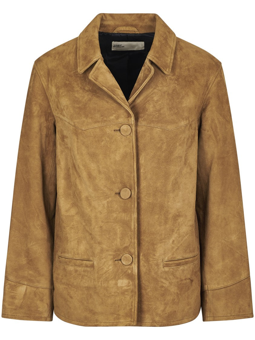 Tory Burch Suede Blazer