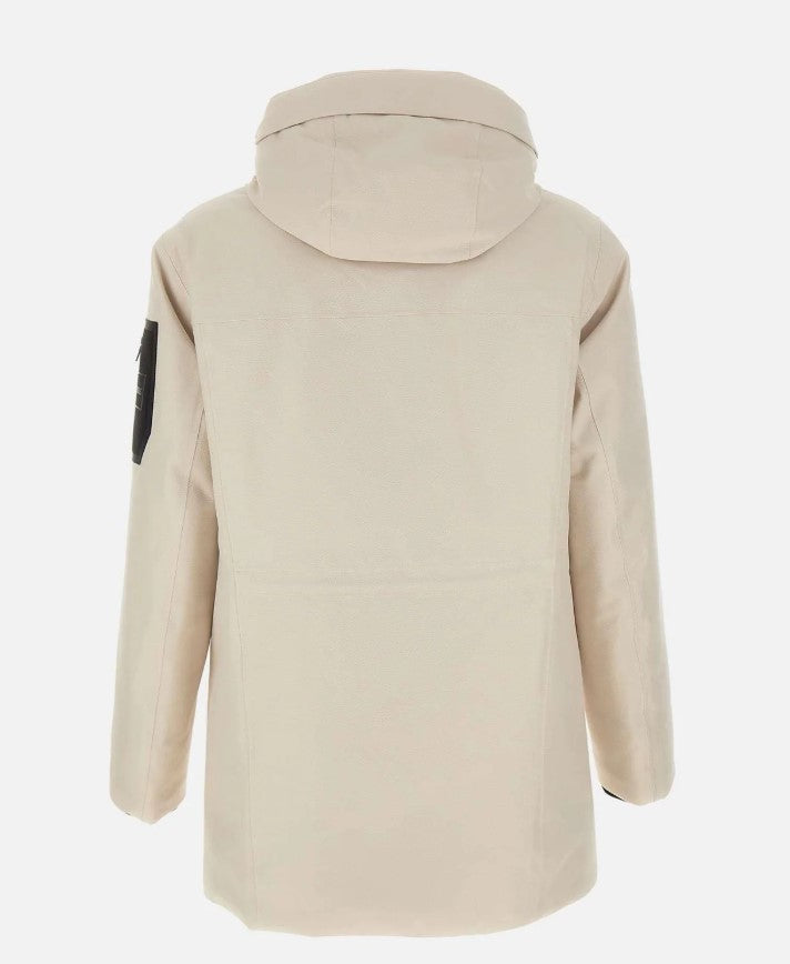 Boss Technical Fabric Parka With Adjustable Features