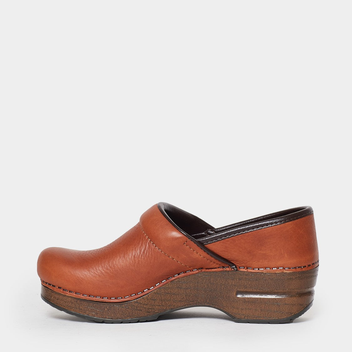 Dansko Classic Tumbled Russet Leather Clog