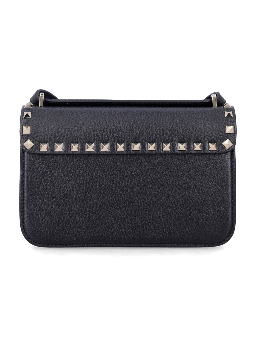 Valentino Garavani Grain Leather Rockstud Small Shoulder Bag