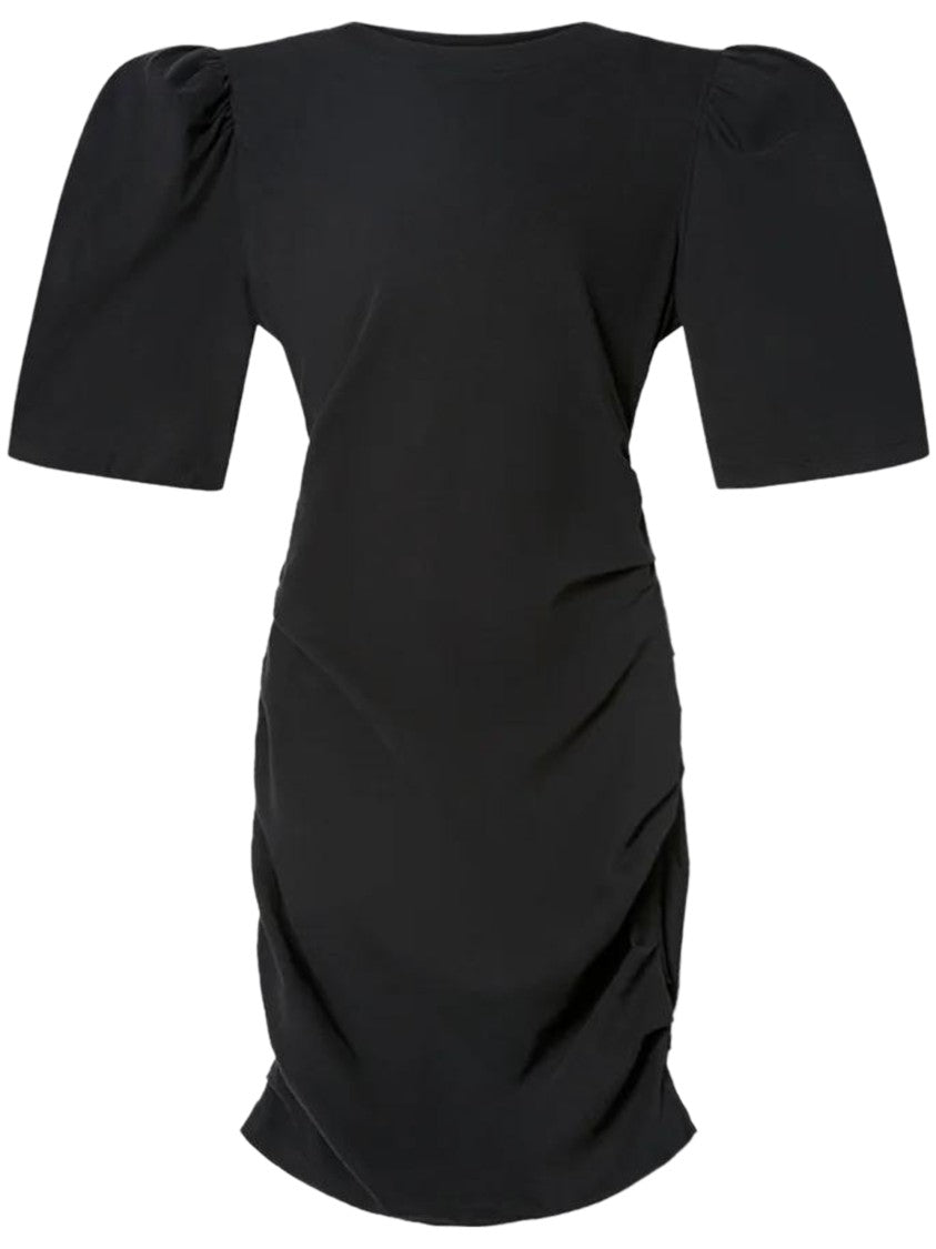 Isabel Marant Étoile Mylda-Gz Ruched Puffed Sleeve Mini Dress