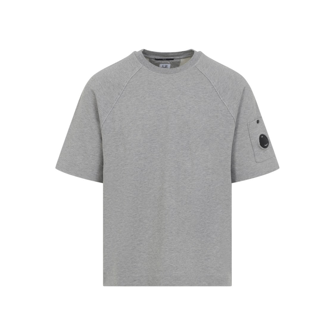 C.P. Company Short-Sleeved Cotton Sweatshirt With Distinctive Lens Detail