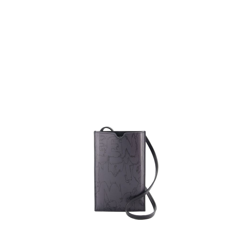 Alexander Mcqueen The Phone Holder Crossbody - Nylon - Black