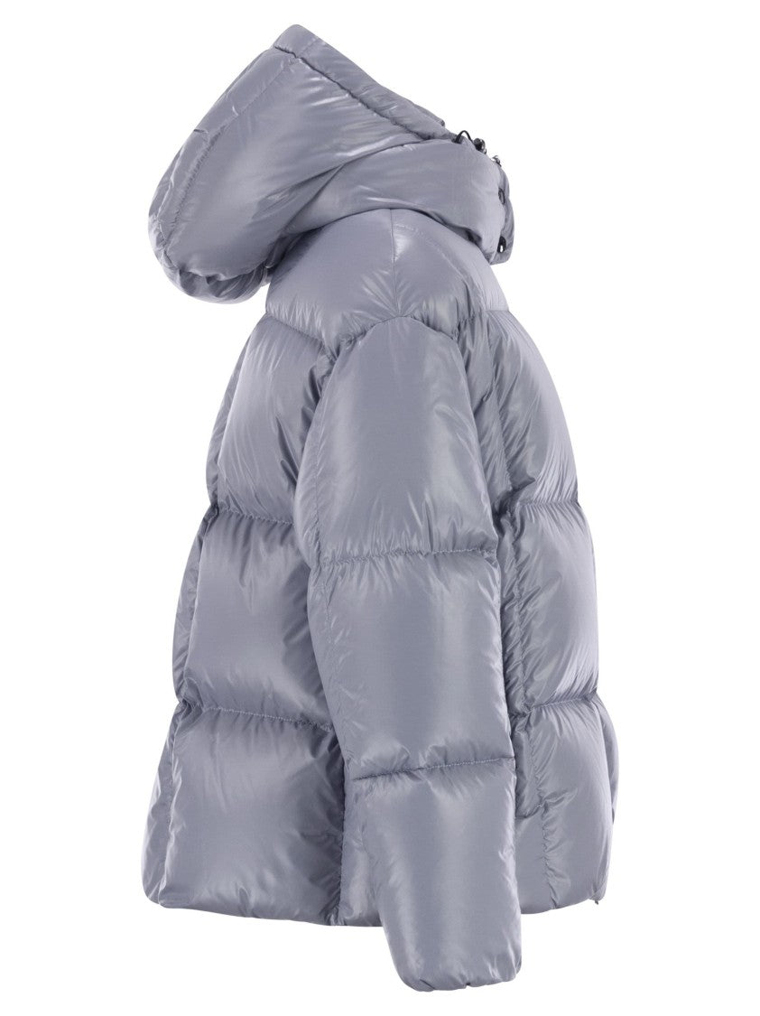 Moncler Parana - Short Down Jacket With Hood