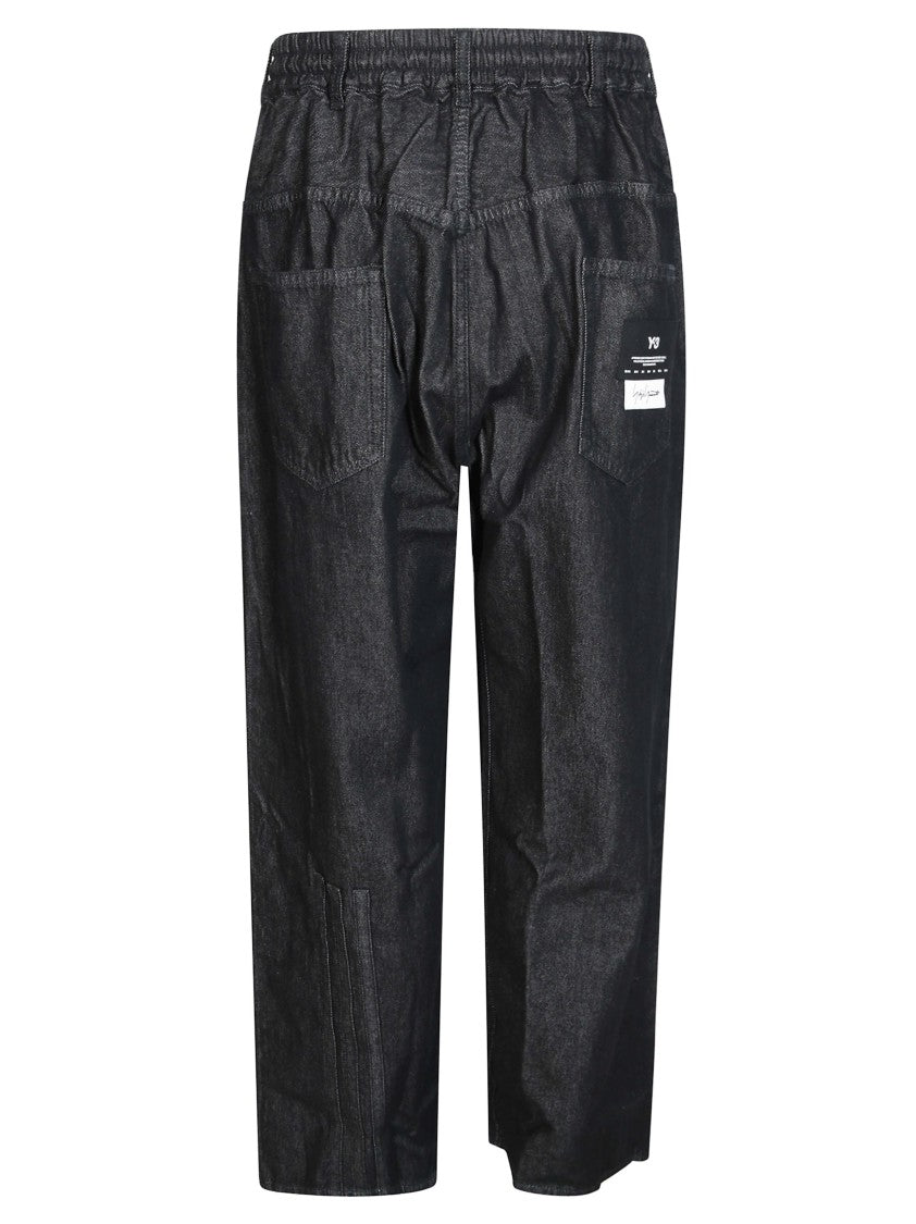 Y-3 M Denim Relaxed-Fit Denim Pants