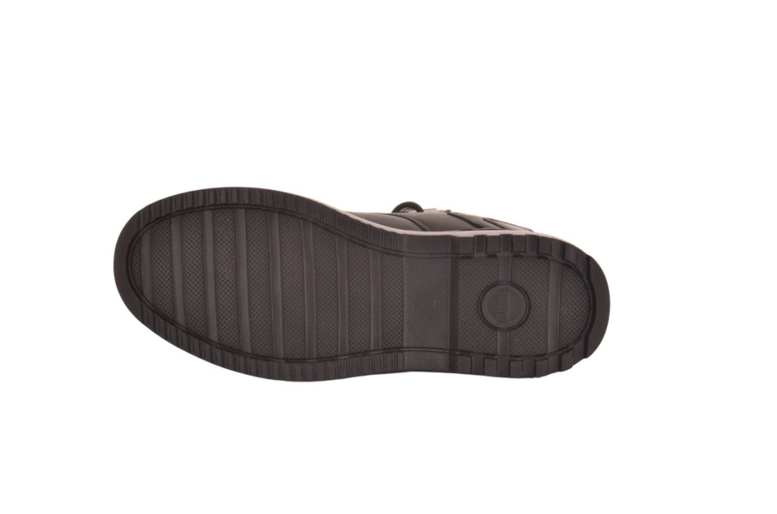 Colmar Originals High-Top Black Sneakers With Lace-Up Design