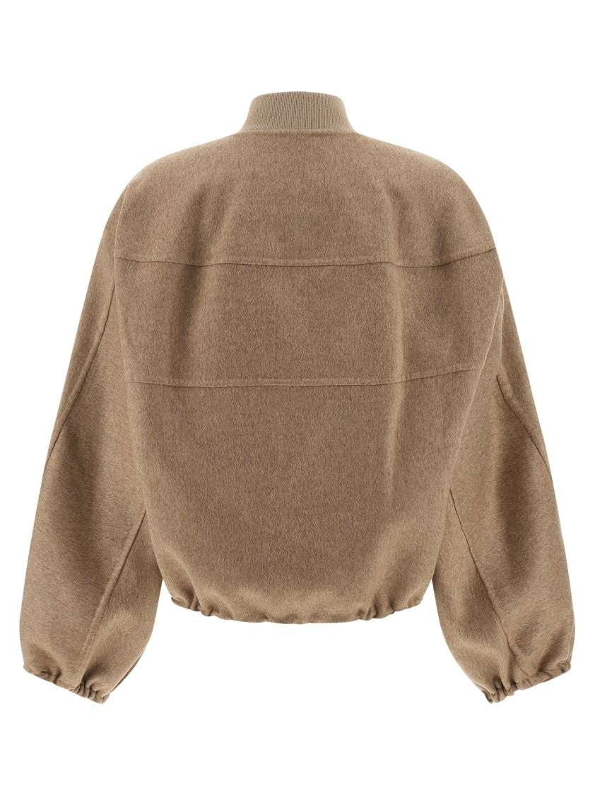Fabiana Filippi Cashmere Bomber Jacket