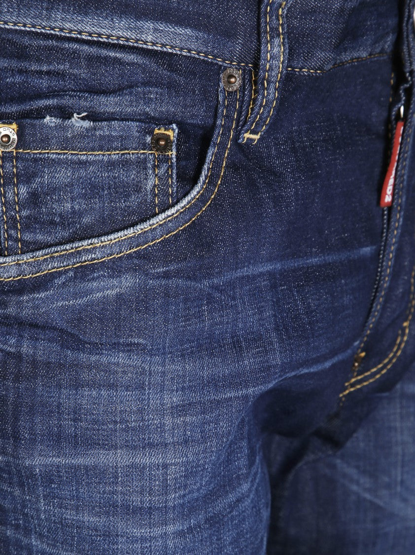 Dsquared2 Five-Pocket Slim Fit Jeans