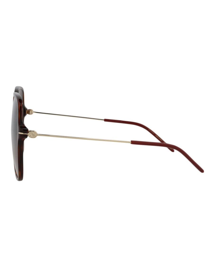 Gucci Square-Frame Recycled Acetate Sunglasses