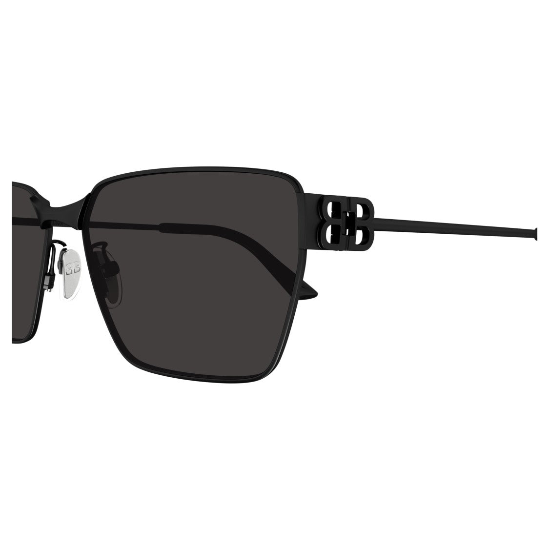 Balenciaga Bb0374sk Rectangular Frame Sunglasses