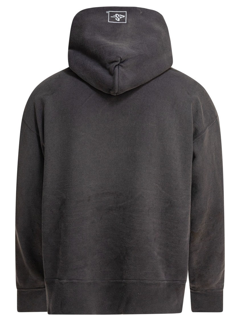 Saint Mxxxxxx Relaxed-Fit Cotton Hoodie