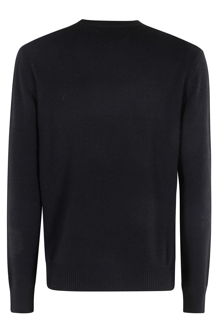 Mc2 Saint Barth Rhinestone-Embellished Crew Neck Sweater