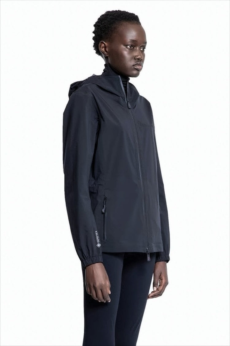 Moncler Black Moncler Jacket With Hood