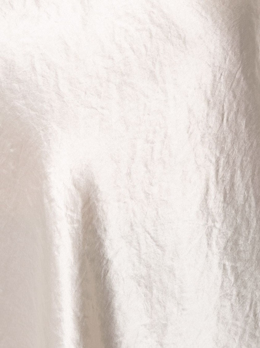 Vince Beige Flowing Blouse With Adjustable Straps