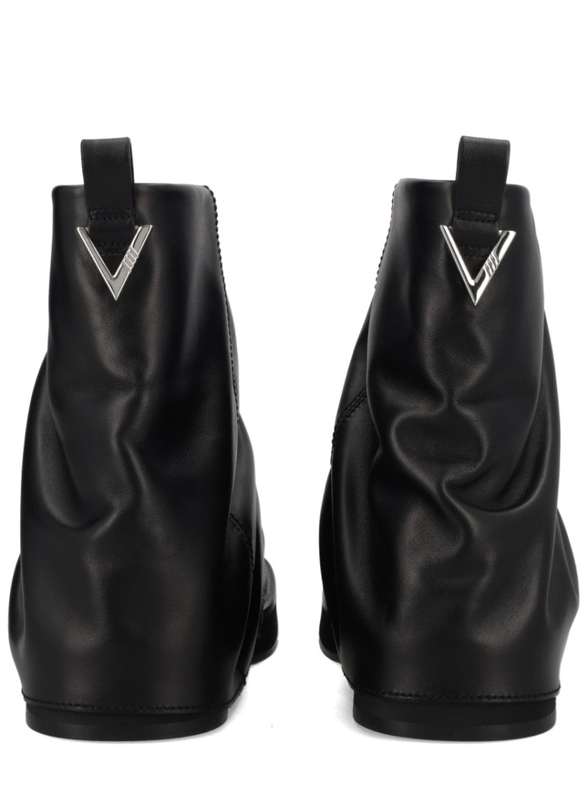 The Attico Combat Mini Robin Ruched Boots