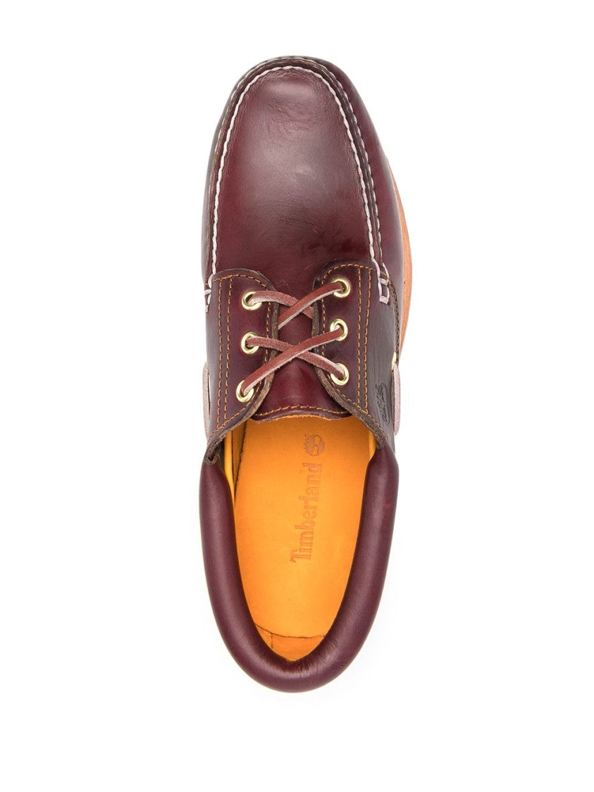 Timberland Moccasin-Inspired Purple Flat Shoes