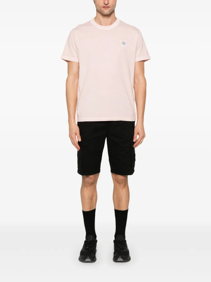 Stone Island Compass-Appliqué T-Shirt