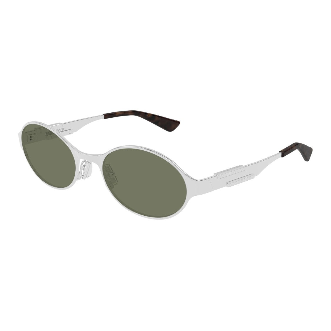 Bottega Veneta Bv1456s Oval Metal Sunglasses