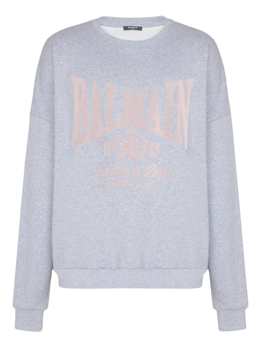 Balmain Silk And Nylon Blend Knit Sweater