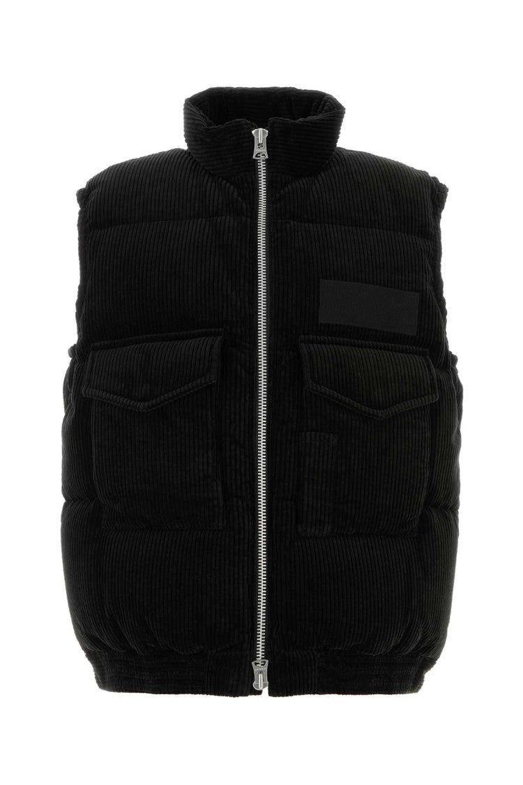 Sacai Black Corduroy Down Jacket