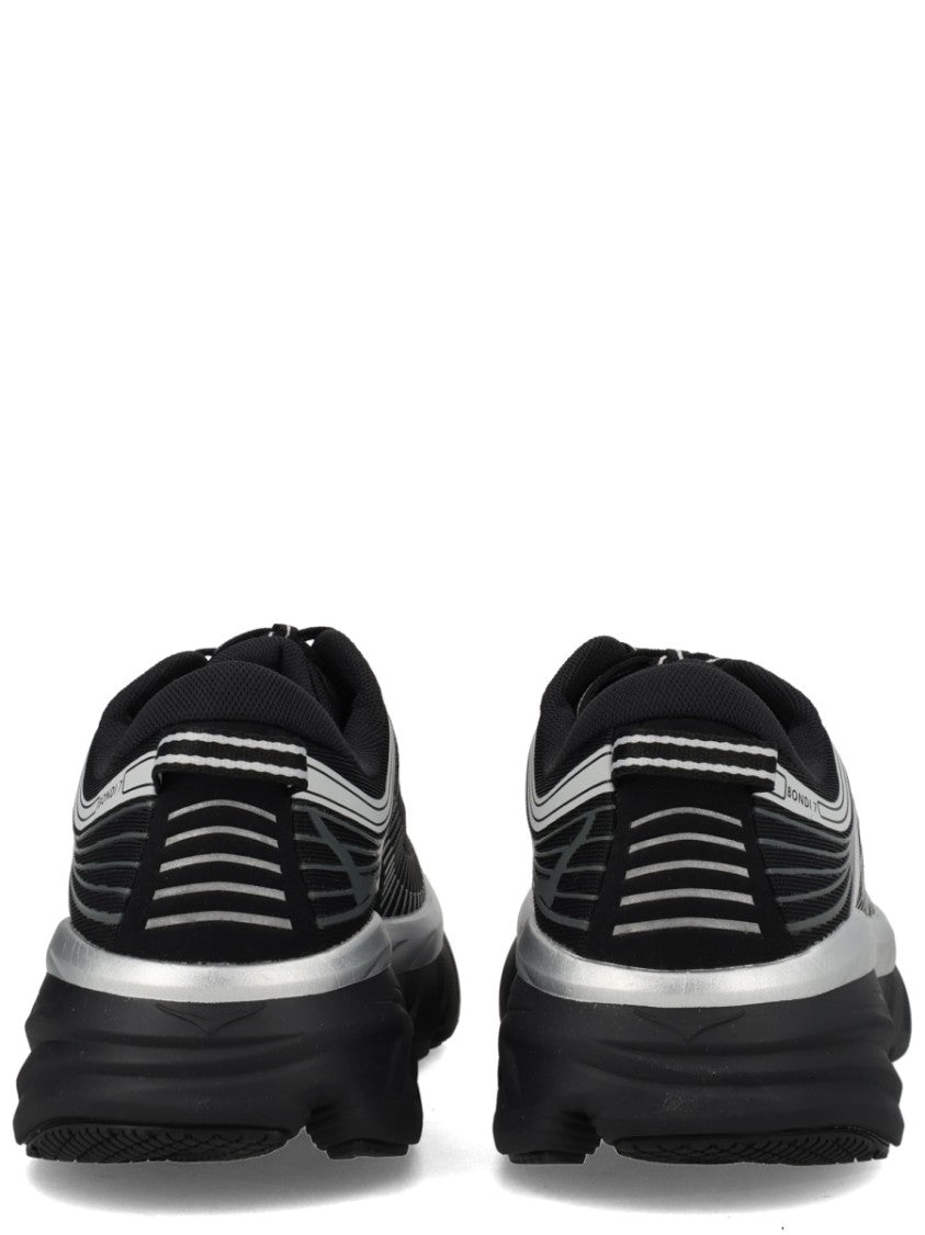 Hoka Bondi 7 Silver Details Sneakers