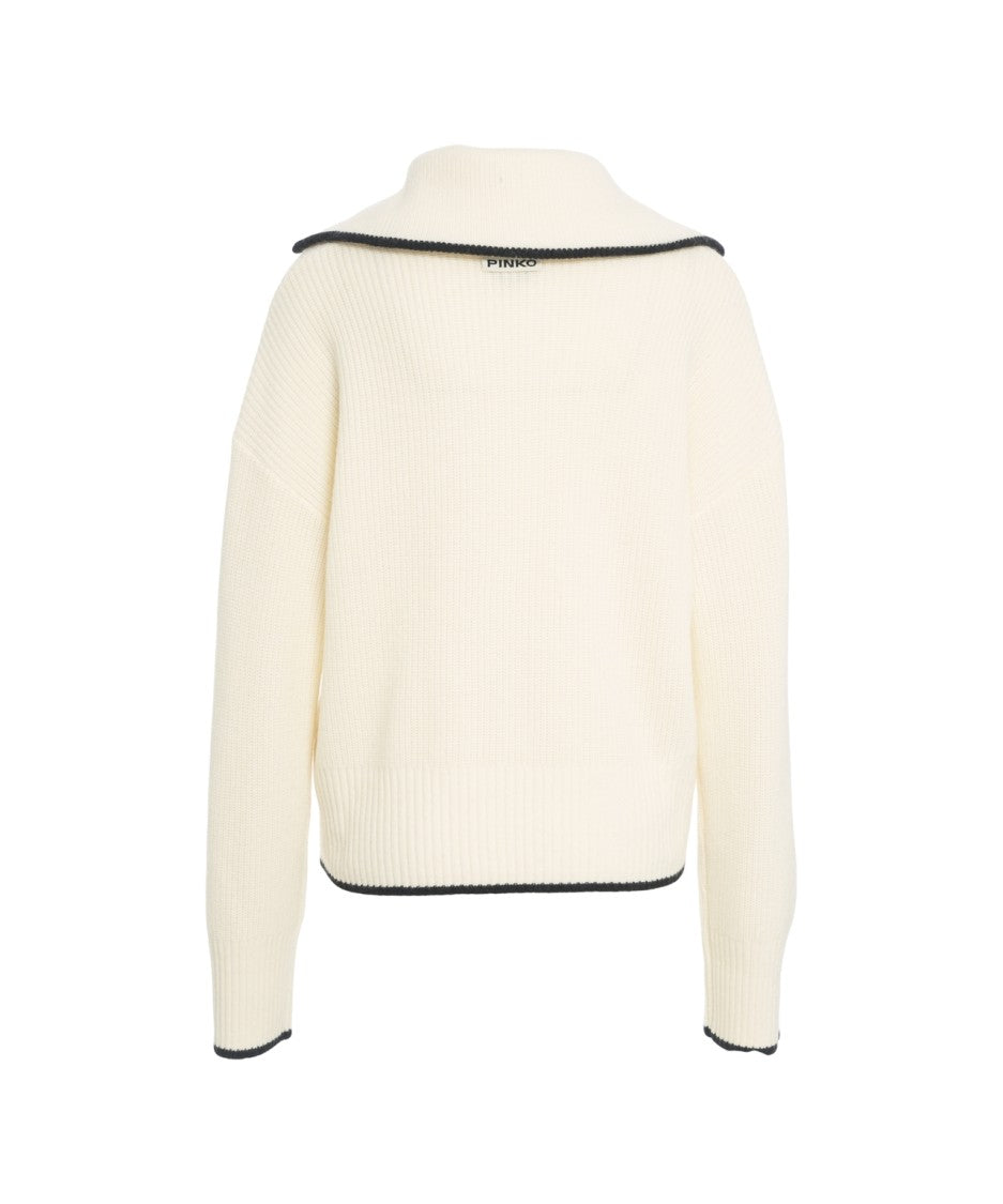 Pinko Folegandros' Zip-Up Sweater