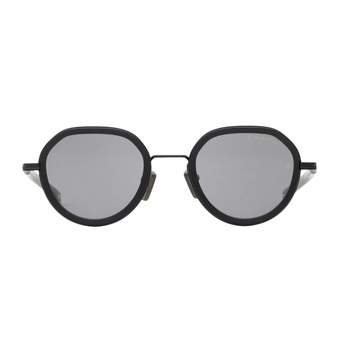 Dita Lancier Matte Black Lsa 432 Titanium Phantos Sunglasses