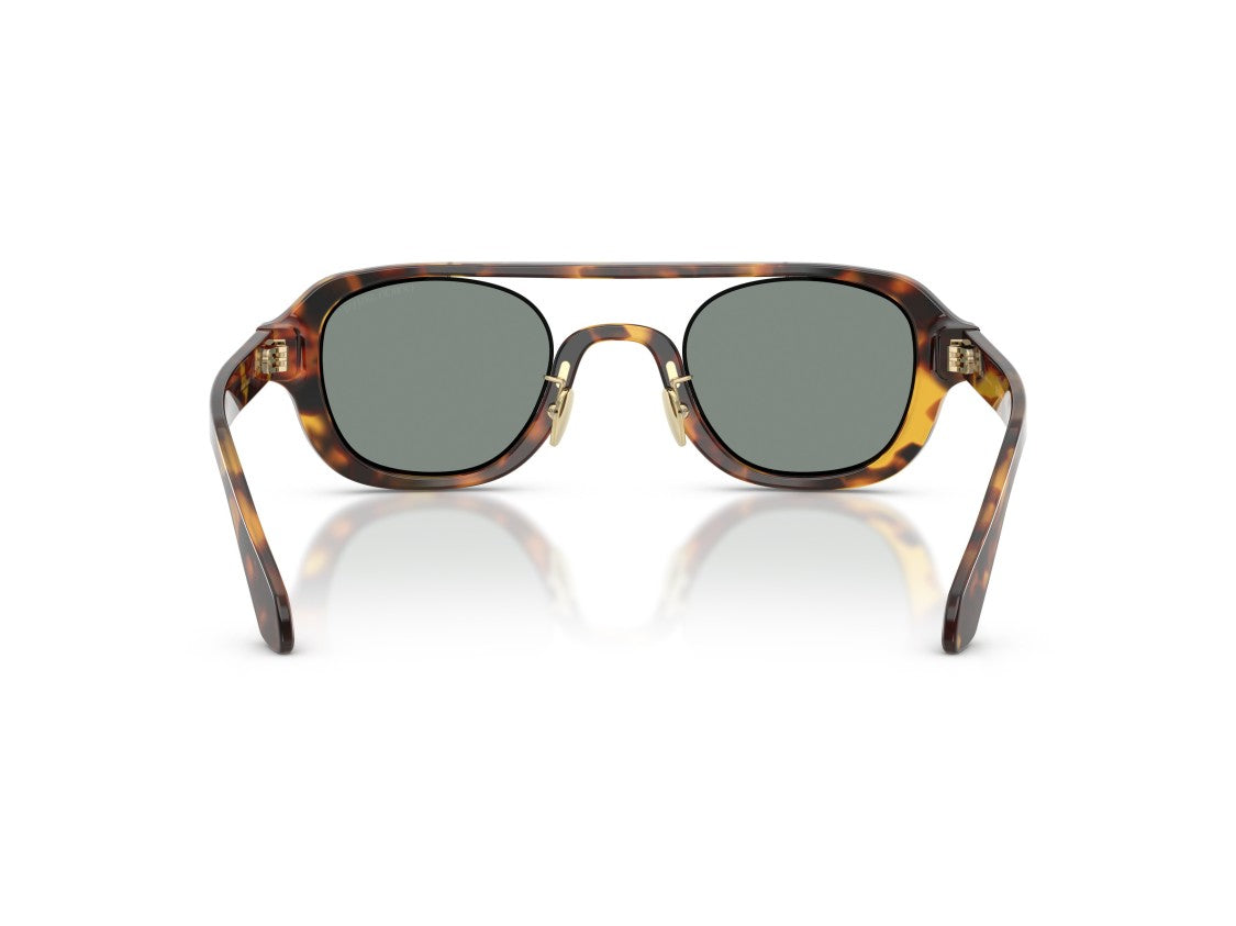 Giorgio Armani Tortoiseshell 0Ar8247 Acetate Oversized Square Sunglasses