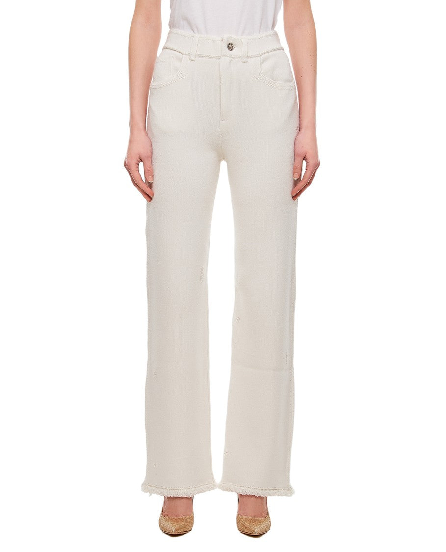 Barrie Cashmere Straight Pants