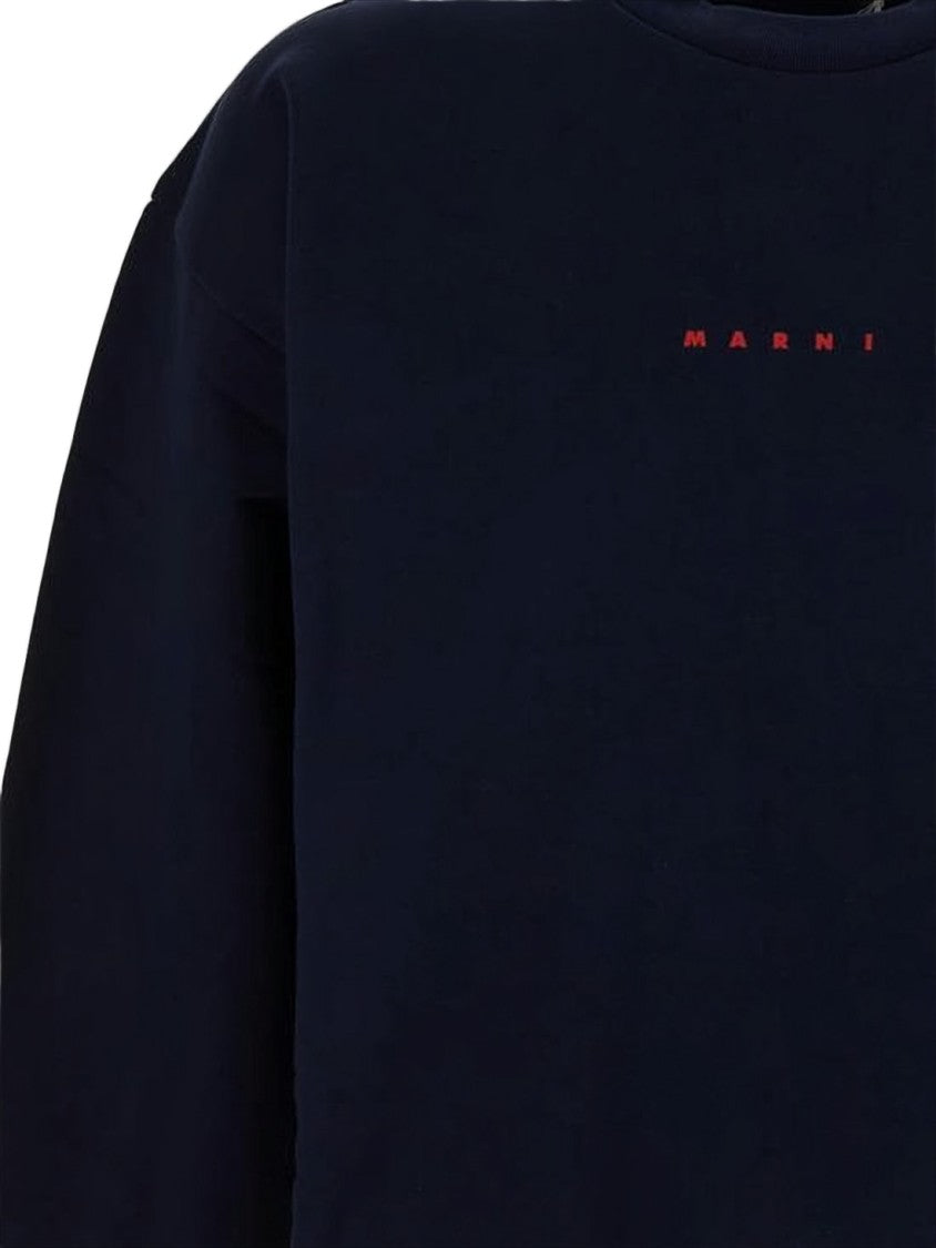 Marni Long-Sleeve Crew Neck Sweatshirt