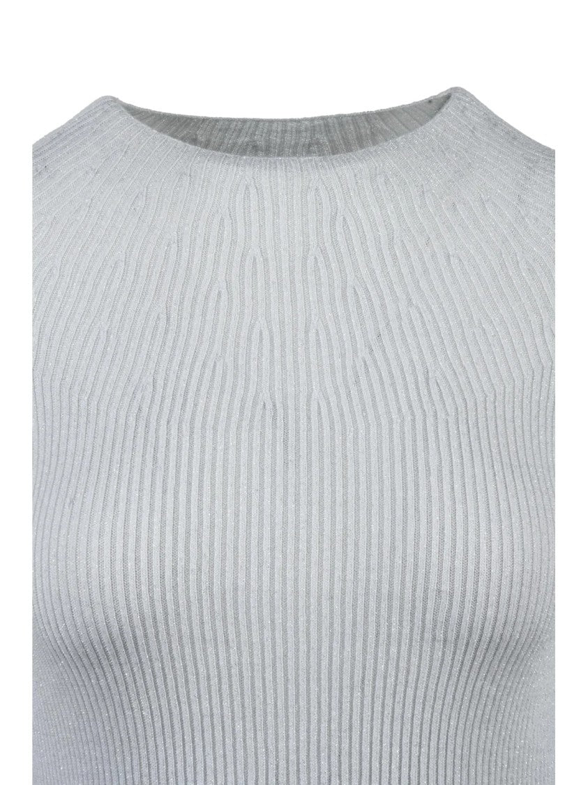 Eleventy Light Grey Cotton Polyester Polyamide Under Jacket