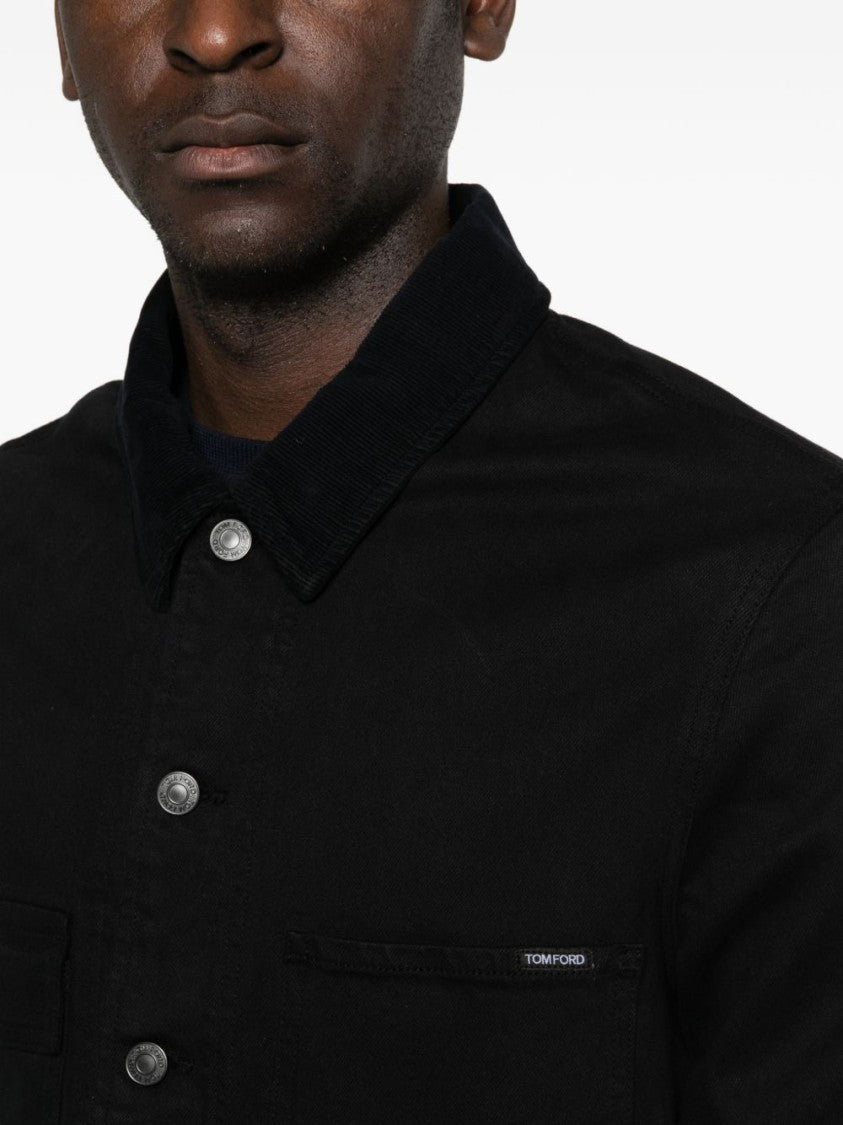 Tom Ford Midnight Blue Chest Pocket Jacket
