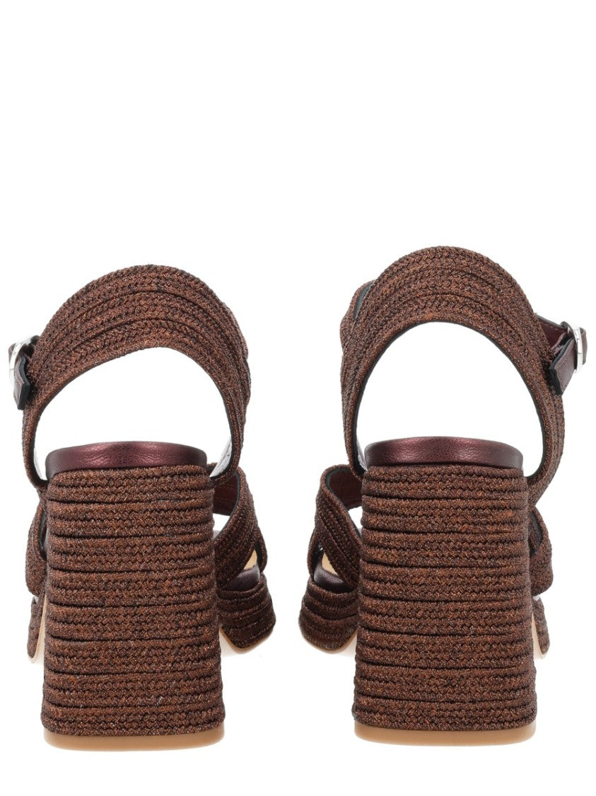 Castaner Neutrals Valley Braided Crisscross Strap Espadrilles