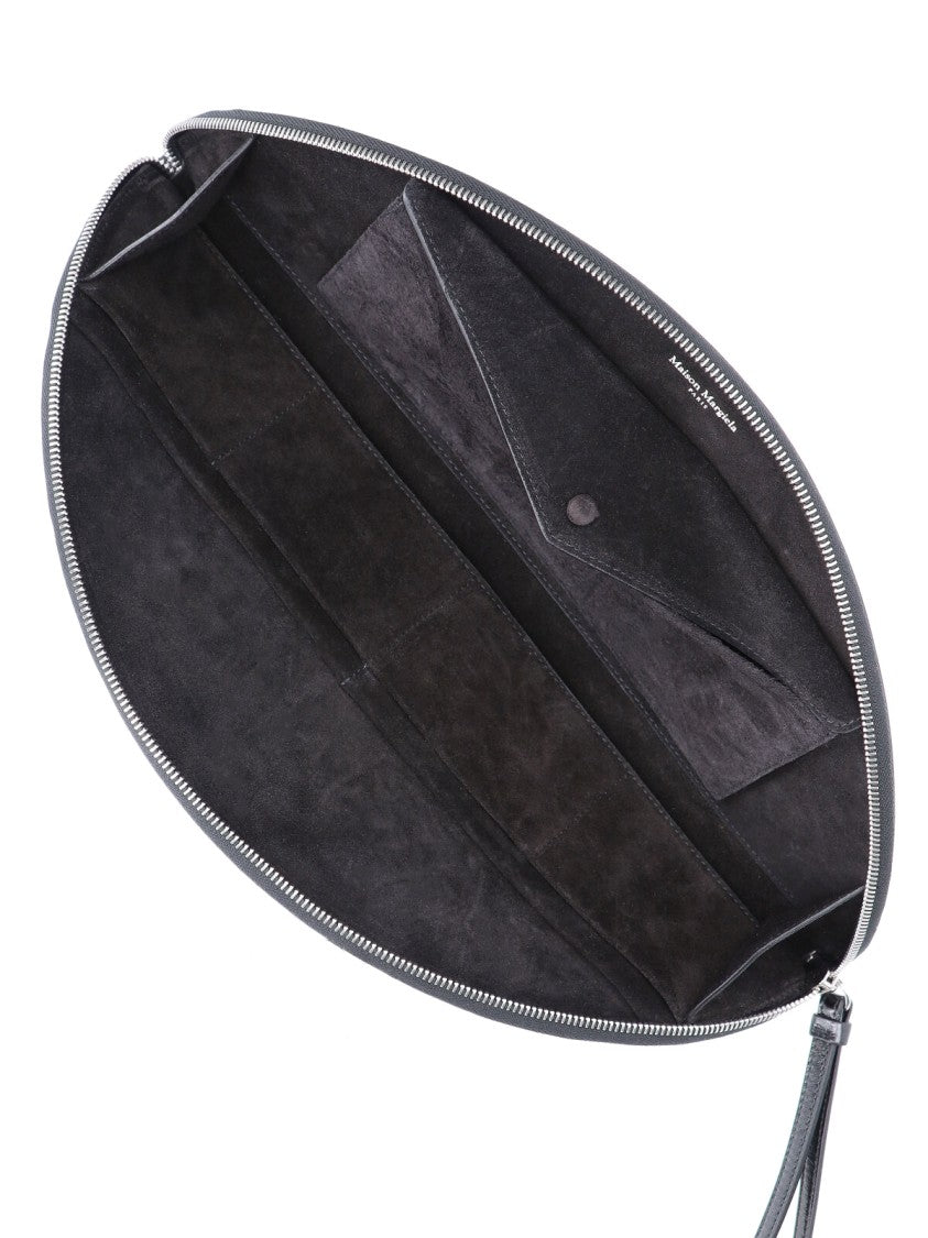 Maison Margiela Structured Black Bag With Minimalist Design