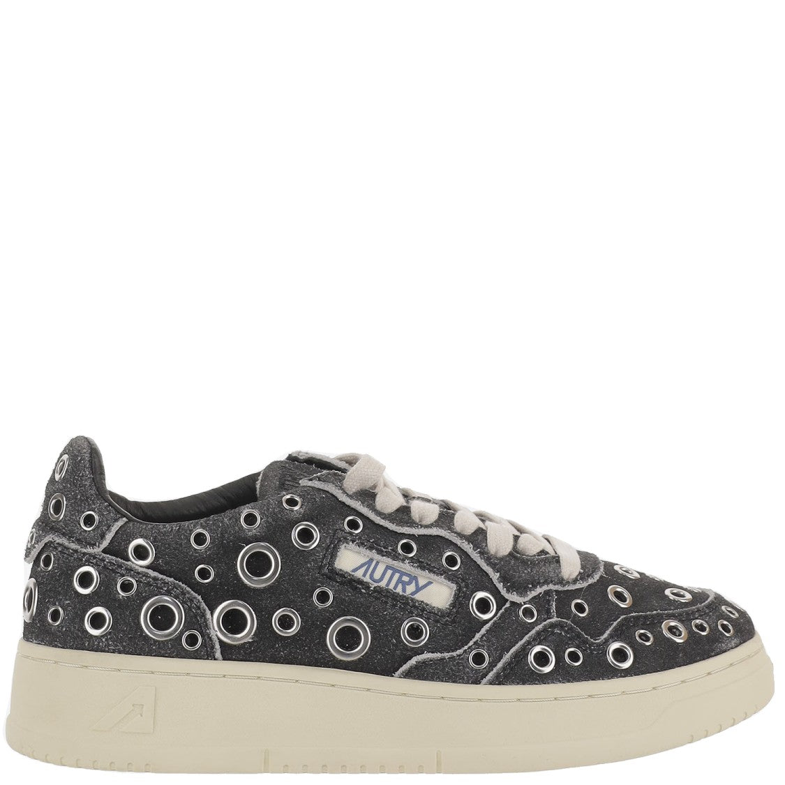 Autry Suede Sneakers With Metal Eyelets