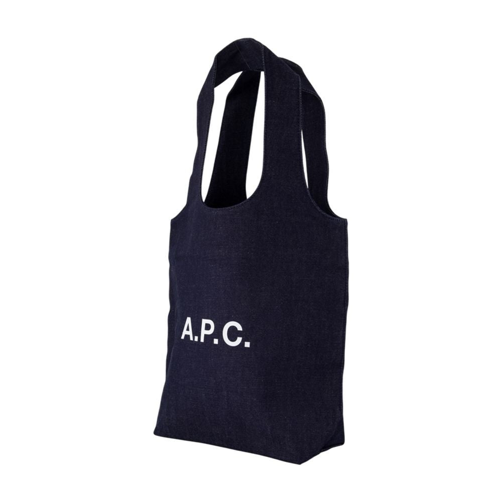 A.P.C. Ninon Small Shopper Bag - Cotton - Blue