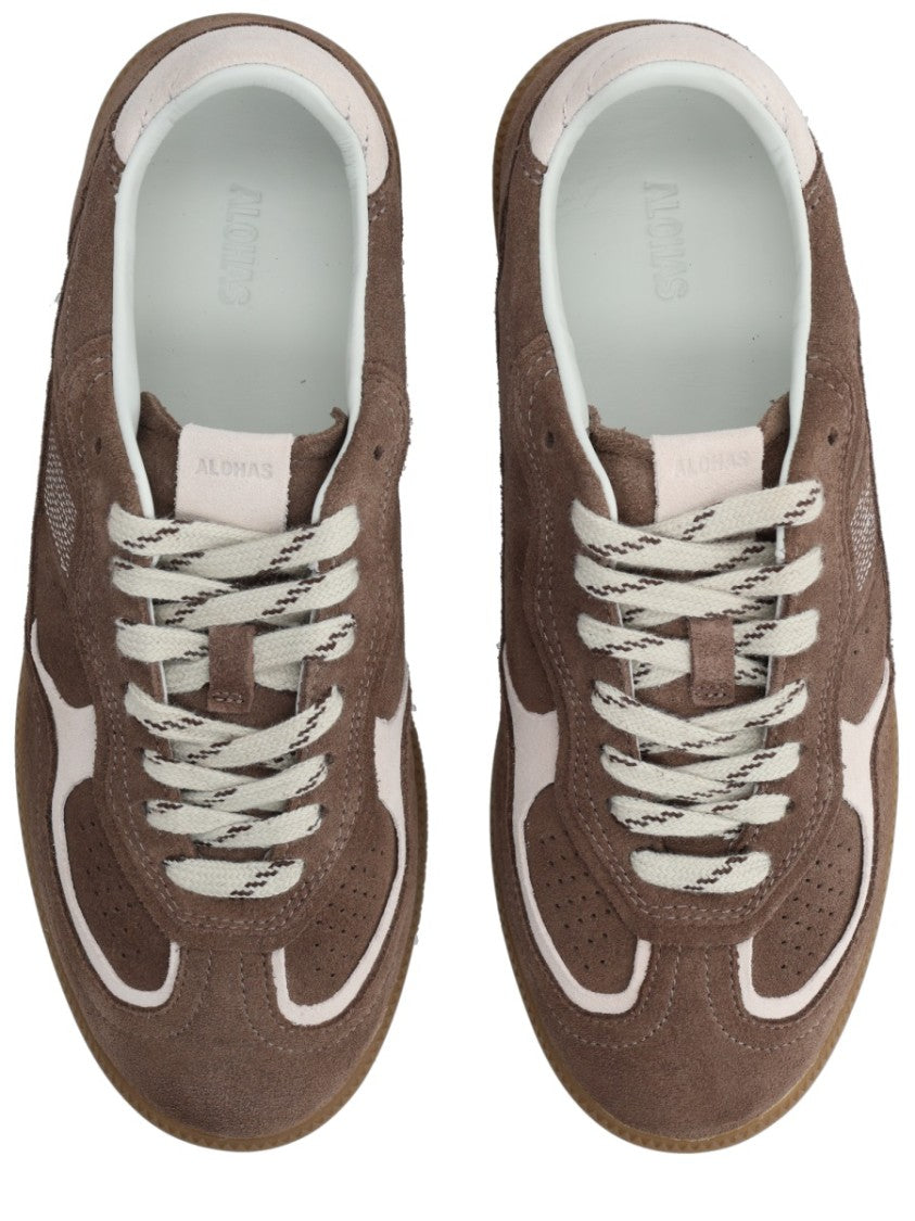 Alohas Rife Suede Perforated Vintage Sneakers