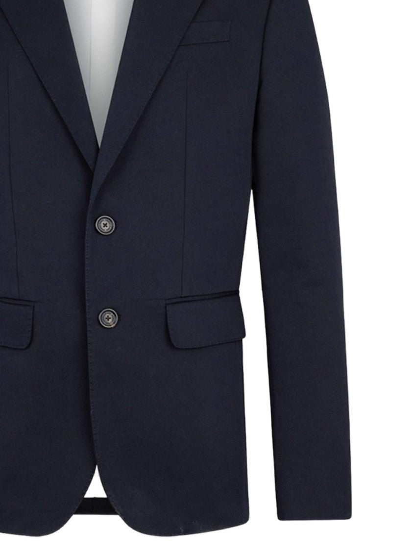 Dsquared2 Tailored Fit White Shirt With Button-Down Front