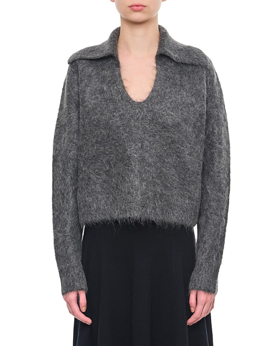 Loulou Studio Ambrose Alpaca Wool Sweater