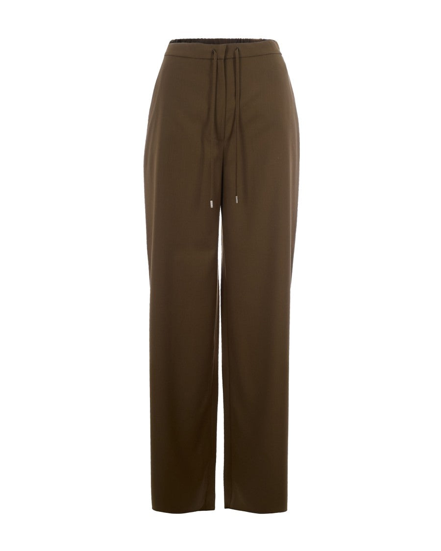 Max Mara Khaki Jogging Pants