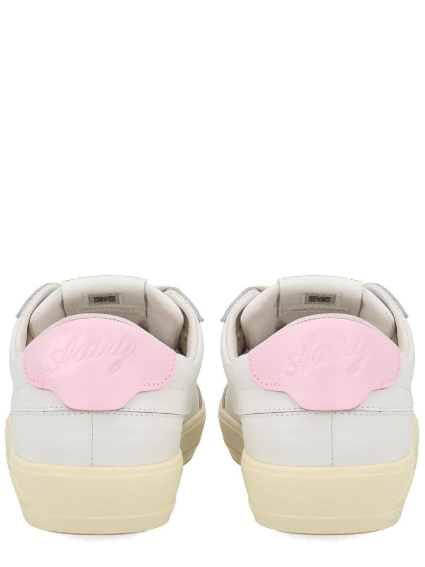 Autry White Windscape Low Suede Sneakers