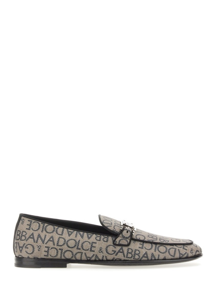 Dolce & Gabbana Jacquard Slipper