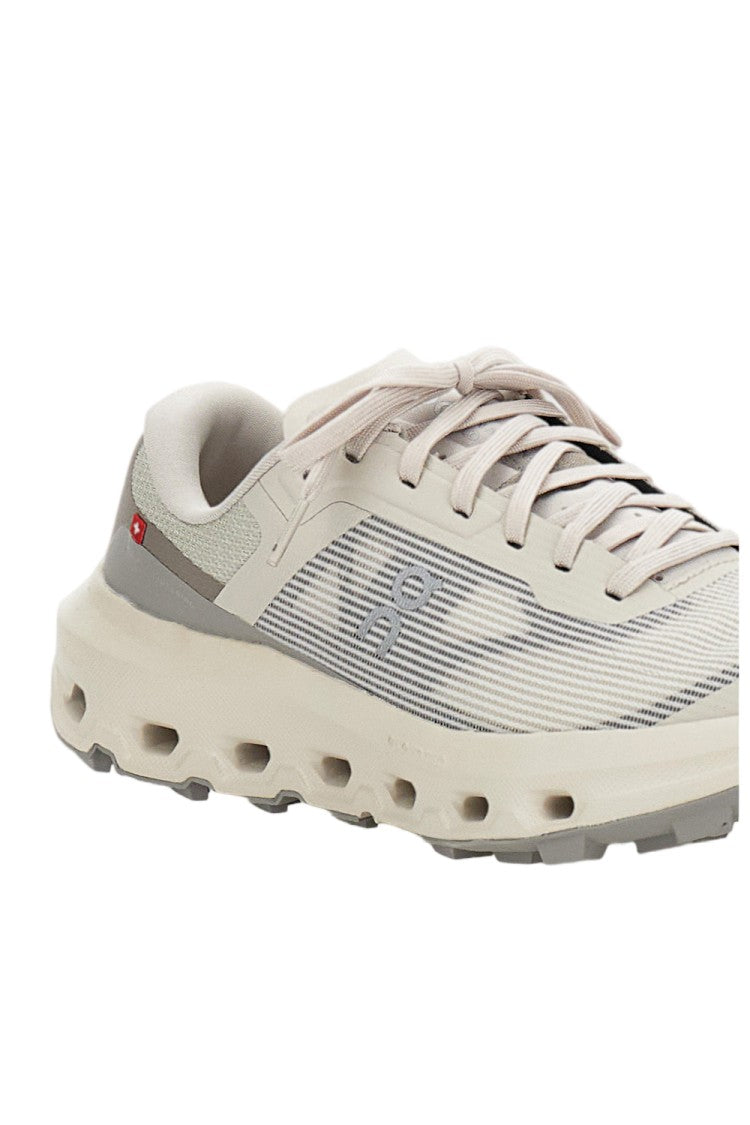 On Running Beige Cloudvista 3 Mesh Sneakers
