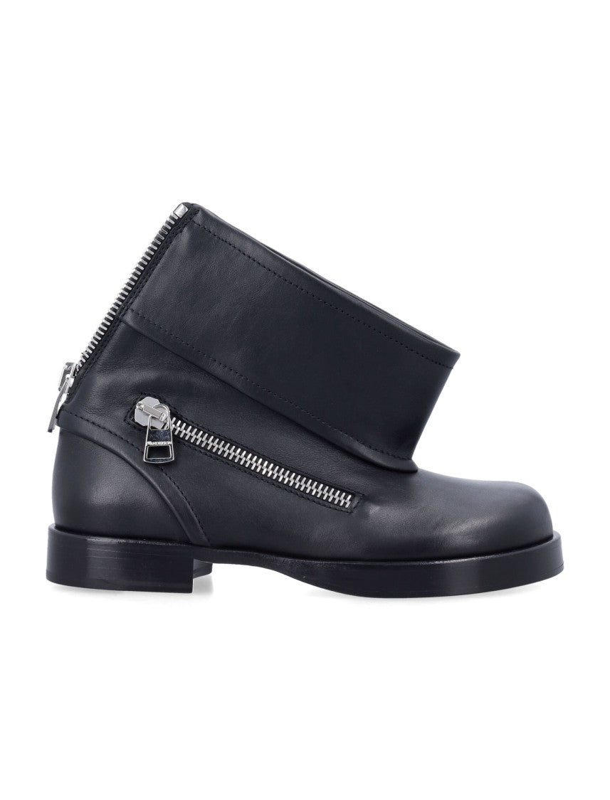 J. W. Anderson Black Leather Biker Boots