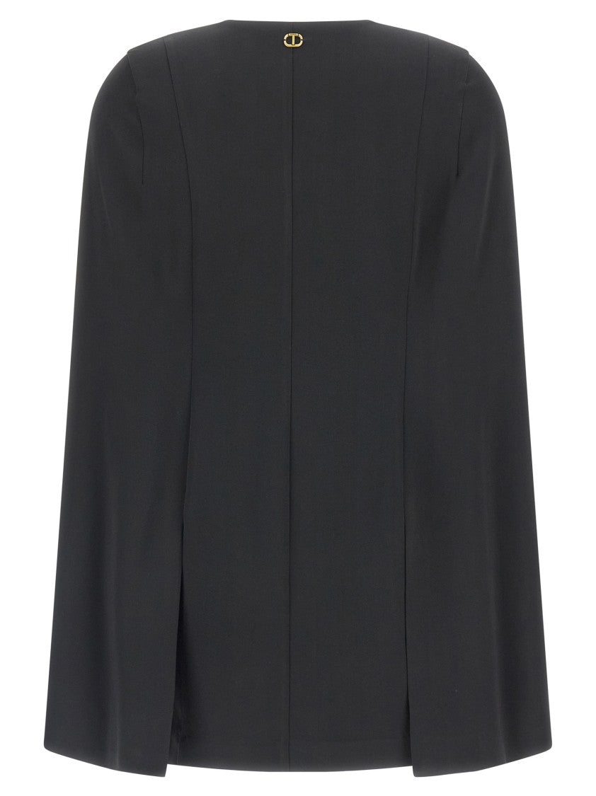 Twin-Set Cape Dress